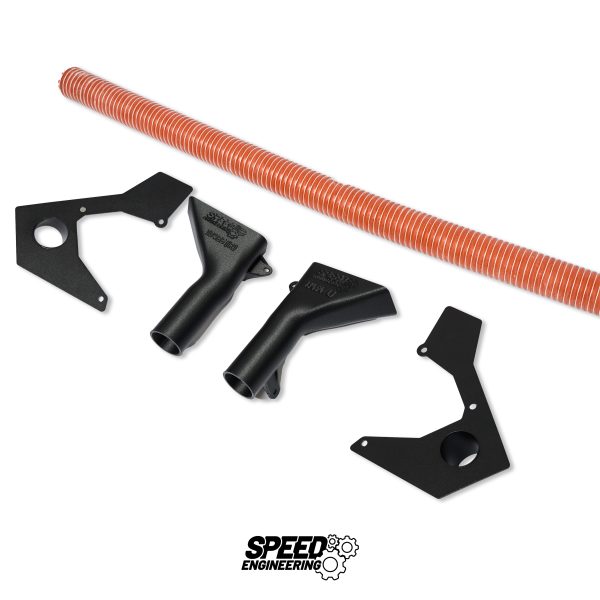 Bremsenkühlung passend für Golf 7 GTI/R, Seat Leon Cupra Komplettset
