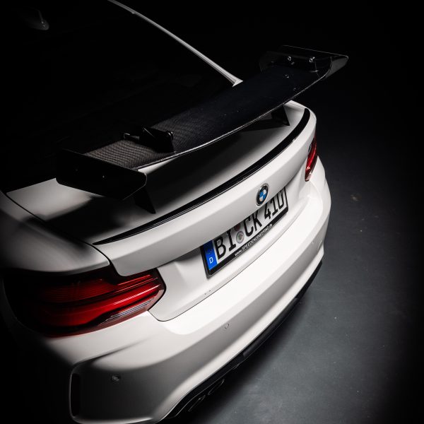 Swan Neck Heckflügel passend für BMW 2XX M2 M2C F87 F22 mit Teilegutachten