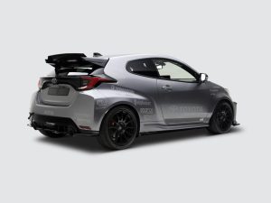 Carbon Heckflügel passend für Toyota GR Yaris mit Teilegutachten – Bild 5