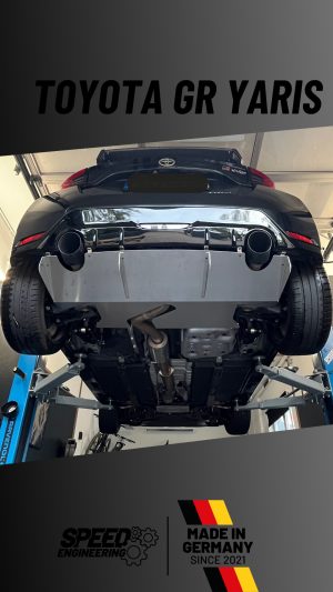 SPEED Diffusor passend für Toyota GR Yaris vFL mit Teilegutachten – Bild 3