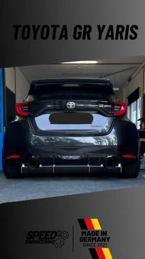 SPEED Diffusor passend für Toyota GR Yaris vFL mit Teilegutachten – Bild 4
