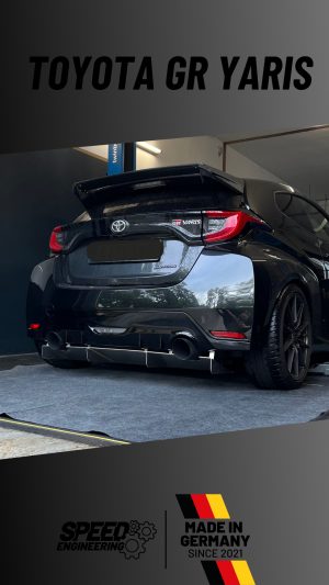 SPEED Diffusor passend für Toyota GR Yaris vFL mit Teilegutachten – Bild 2