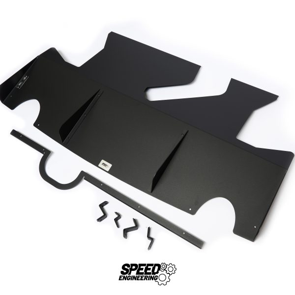 SPEED Diffusor passend für Toyota GR Yaris vFL mit Teilegutachten