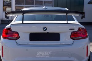 SPEED Big Wing Swan Neck passend für BMW 2XX M2 M2C F87 mit Teilegutachten – Bild 9