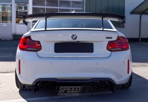 SPEED Big Wing Swan Neck passend für BMW 2XX M2 M2C F87 mit Teilegutachten – Bild 10