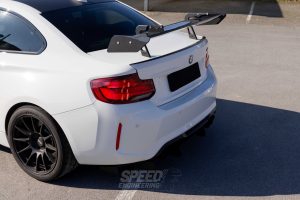 SPEED Big Wing Swan Neck passend für BMW 2XX M2 M2C F87 mit Teilegutachten – Bild 12