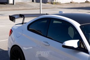 SPEED Big Wing Swan Neck passend für BMW 2XX M2 M2C F87 mit Teilegutachten – Bild 15