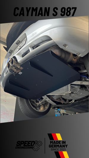 SPEED Diffusor passend für Porsche Cayman 987.1 mit Teilegutachten – Bild 4