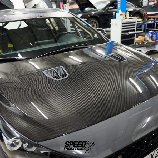 Carbon Motorhaube passend für Hyundai I30N - Vollcarbon OEM passform