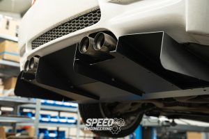 SPEED Diffusor passend für BMW M3 E92 mit Teilegutachten – Bild 15