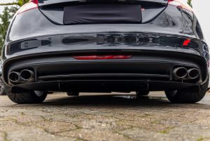 SPEED Diffusor passend für Audi TT TTS TTRS 8J mit Teilegutachten – Bild 6
