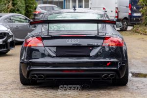 SPEED Diffusor passend für Audi TT TTS TTRS 8J mit Teilegutachten – Bild 3