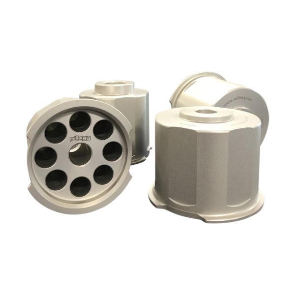 Millway Achsbuchsen Lager Aluminium passend für BMW F2x F3x Hinterachse, Toyota Supra A90