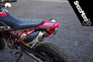 SPEED MOTO Kennzeichenhalter passend für Ducati Hypermotard Mono 698 – Bild 4