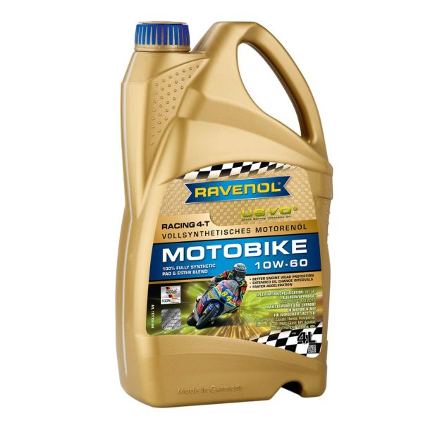 RAVENOL Racing 4-T Motobike SAE 10W-60 4L