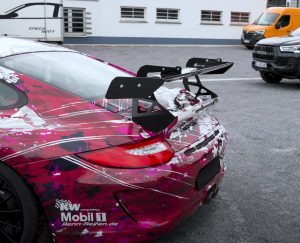 SPEED Swan Neck Wing passend für Porsche 997 GT3