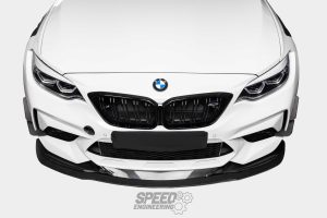 Chassis Mounted Splitter passend für BMW M2C F87 mit Teilegutachten – Bild 2