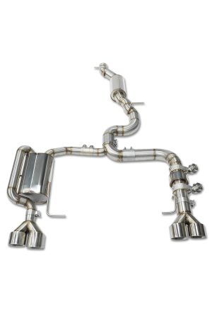 E-Exhaust Abgasanlage Silence 3.5 - passend für Seat Leon Cupra 4-Drive – Bild 2