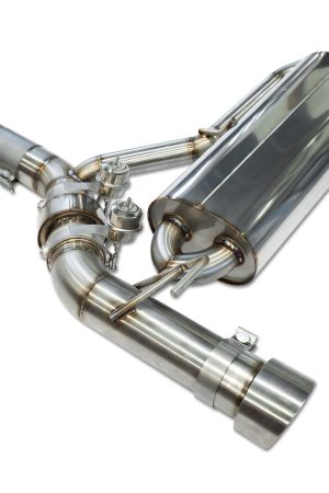 E-Exhaust Abgasanlage Silence 3.5 mit Y- Pipe - passend für Nissan 350Z – Bild 2