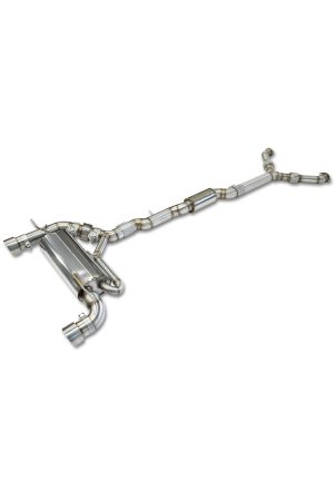 E-Exhaust Abgasanlage Silence 3.5 mit Y- Pipe - passend für Nissan 350Z – Bild 4