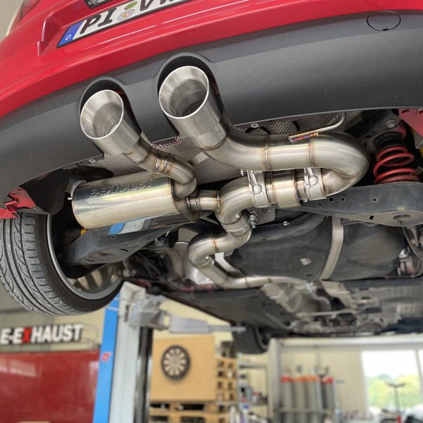 E-Exhaust Abgasanlage Silence 3.5 - passend für Seat Leon Cupra 1P ähnlich wie R32 Style
