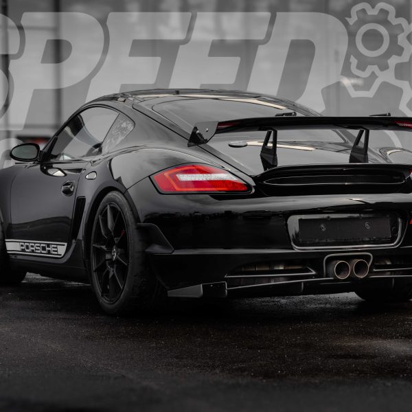 SPEED Big Wing Swan Neck passend für Porsche Cayman 987